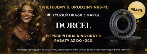 Świętuj 5 urodziny N69.pl z marką Dorcel i zgarnij ring erekcyjny!