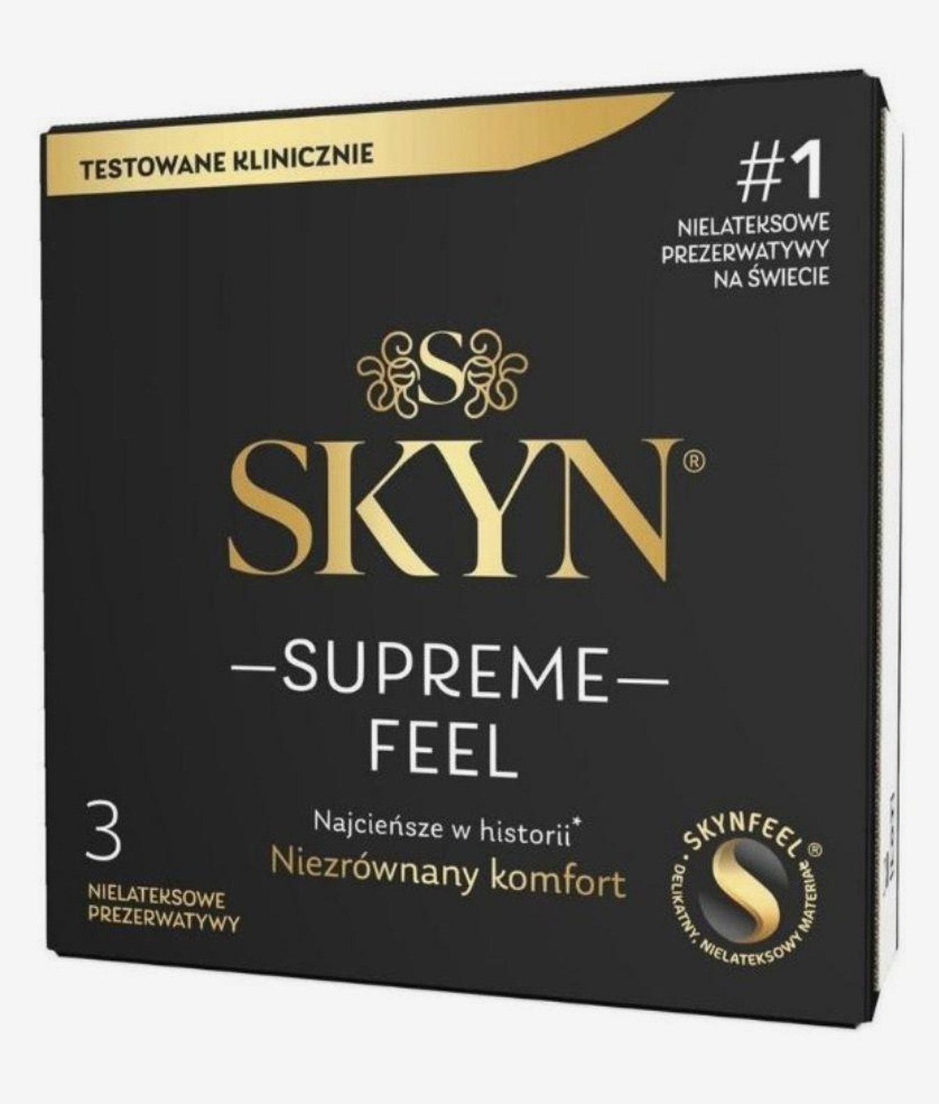 Skyn Supreme Feel 3 sztuki prezerwatywy poliizoprenowe