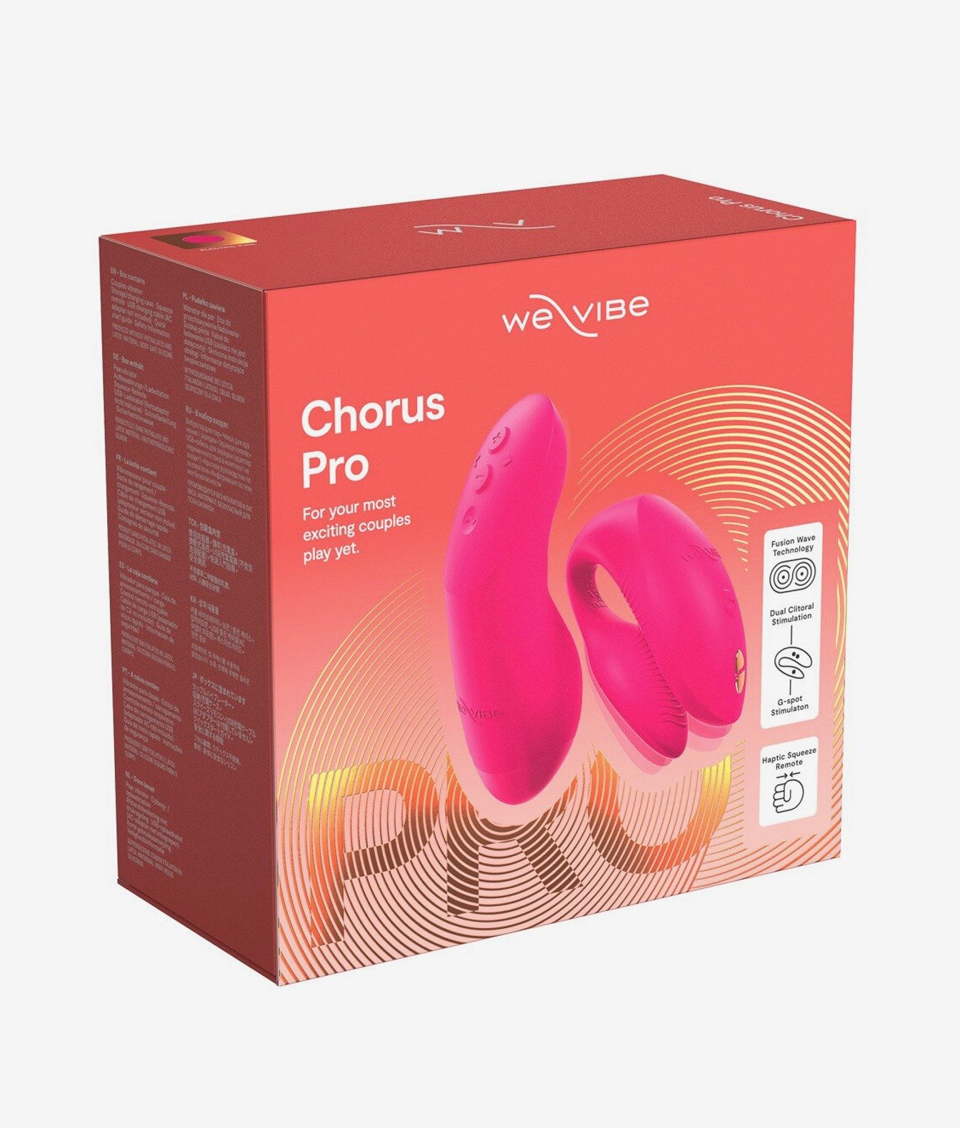 We-Vibe Chorus Pro masażer dla par Fusion Wave i 3 silnikami