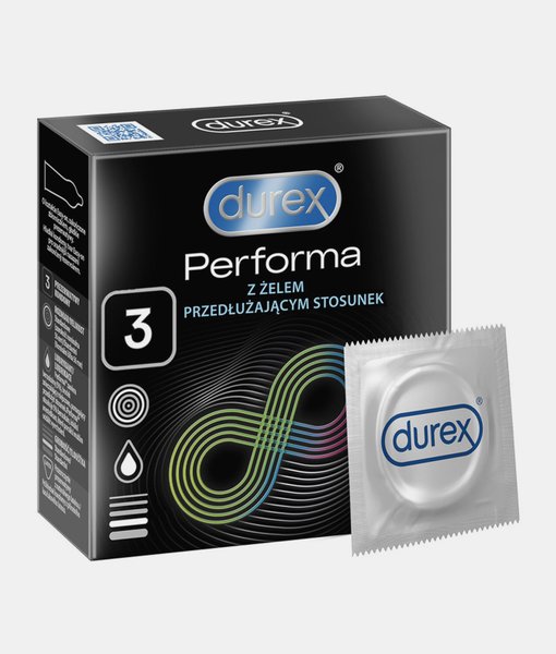 Durex Performa prezerwatywy przedłużające stosunek Durex Performa prezerwatywy przedłużające stosunek