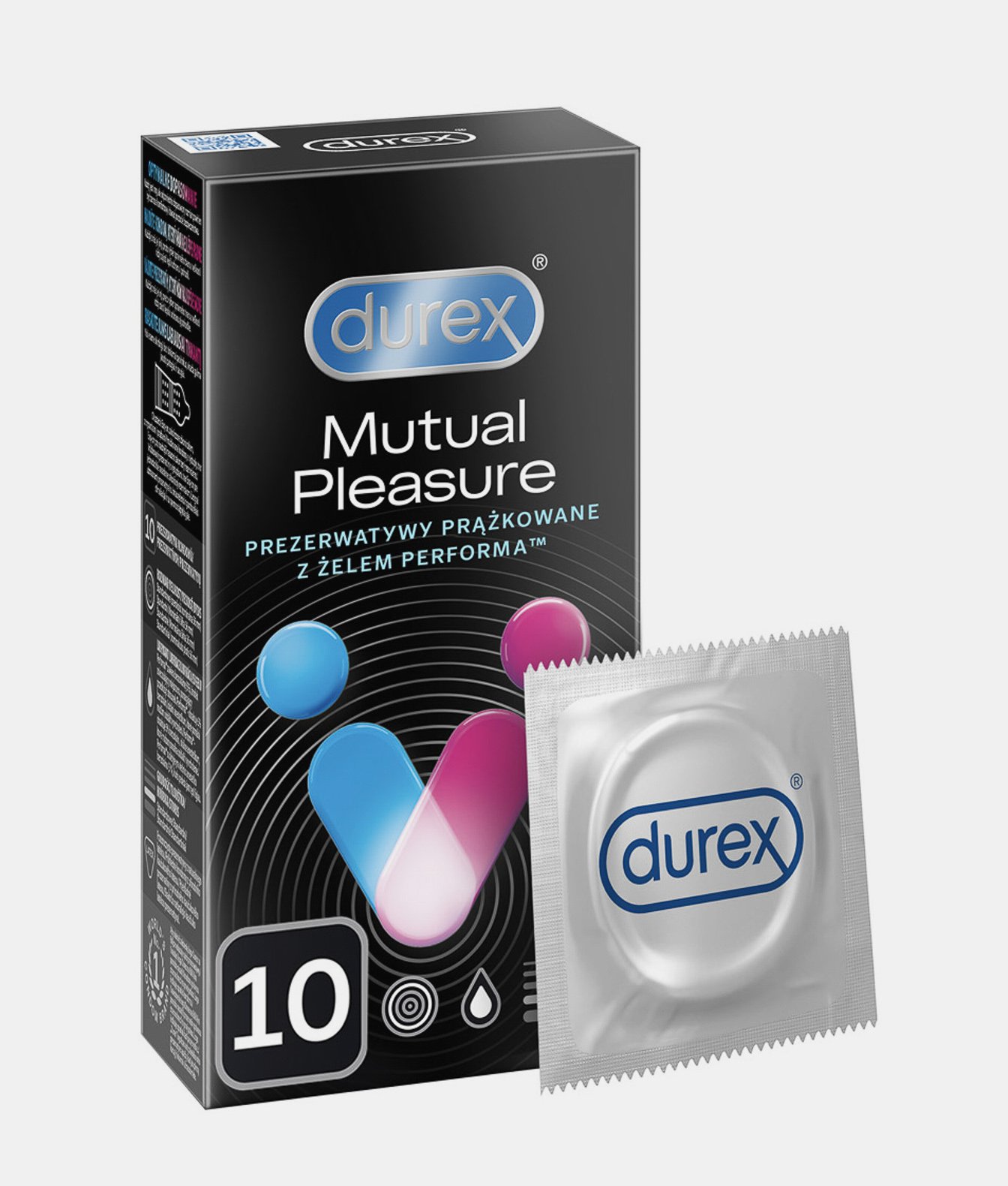 Durex Mutual Pleasure prezerwatywy przedłużające stosunek