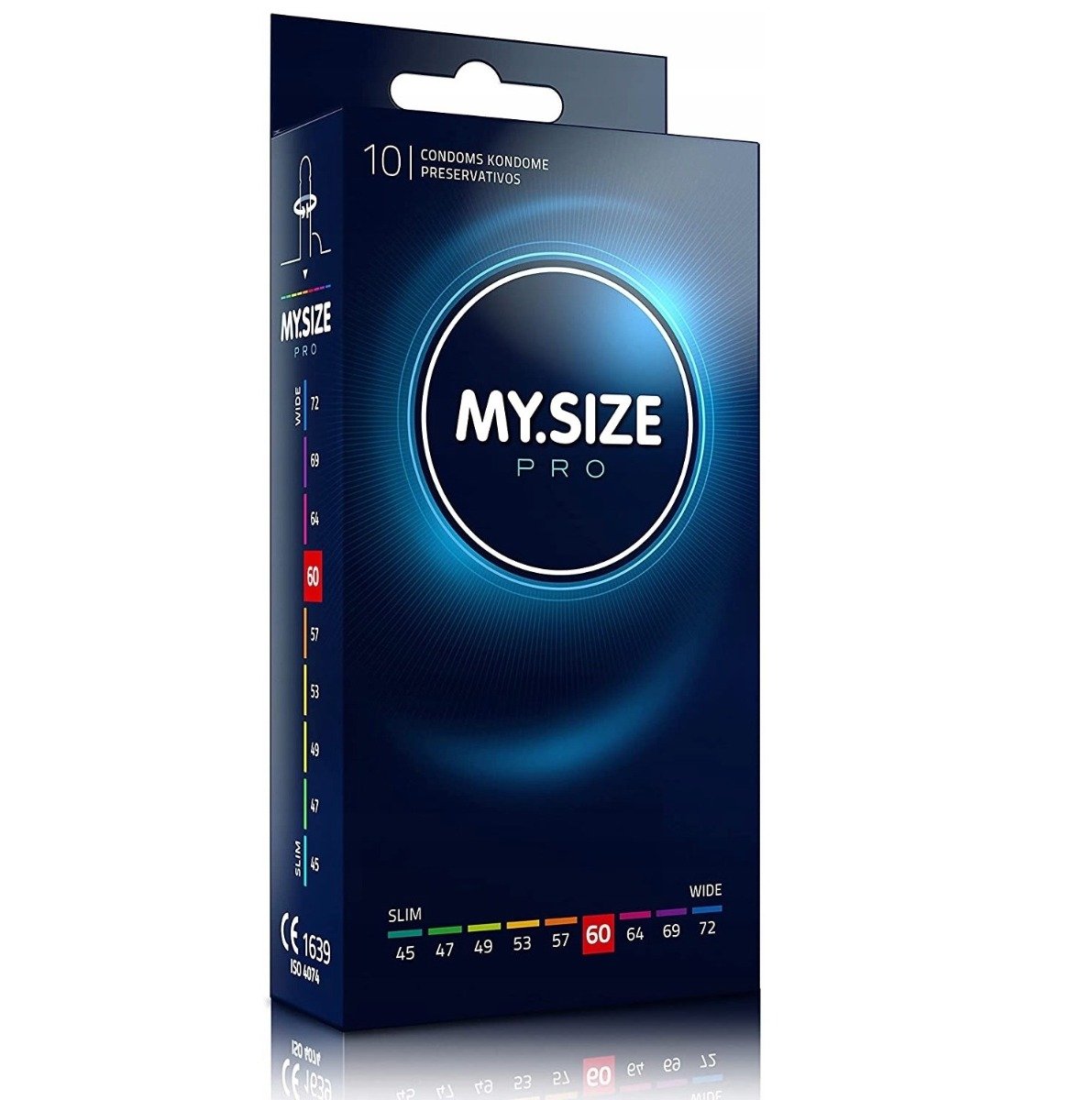 MY.SIZE PRO 60 prezerwatywy dla obwodu 12-13 cm
