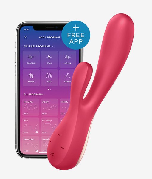 Satisfyer Mono Flex wibrator królik sterowany aplikacją na telefon Satisfyer Mono Flex wibrator królik sterowany aplikacją na telefon