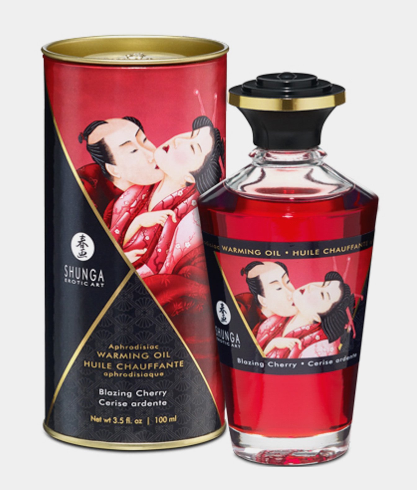 Shunga Aphrodisiac blazing cherry olejek do masażu