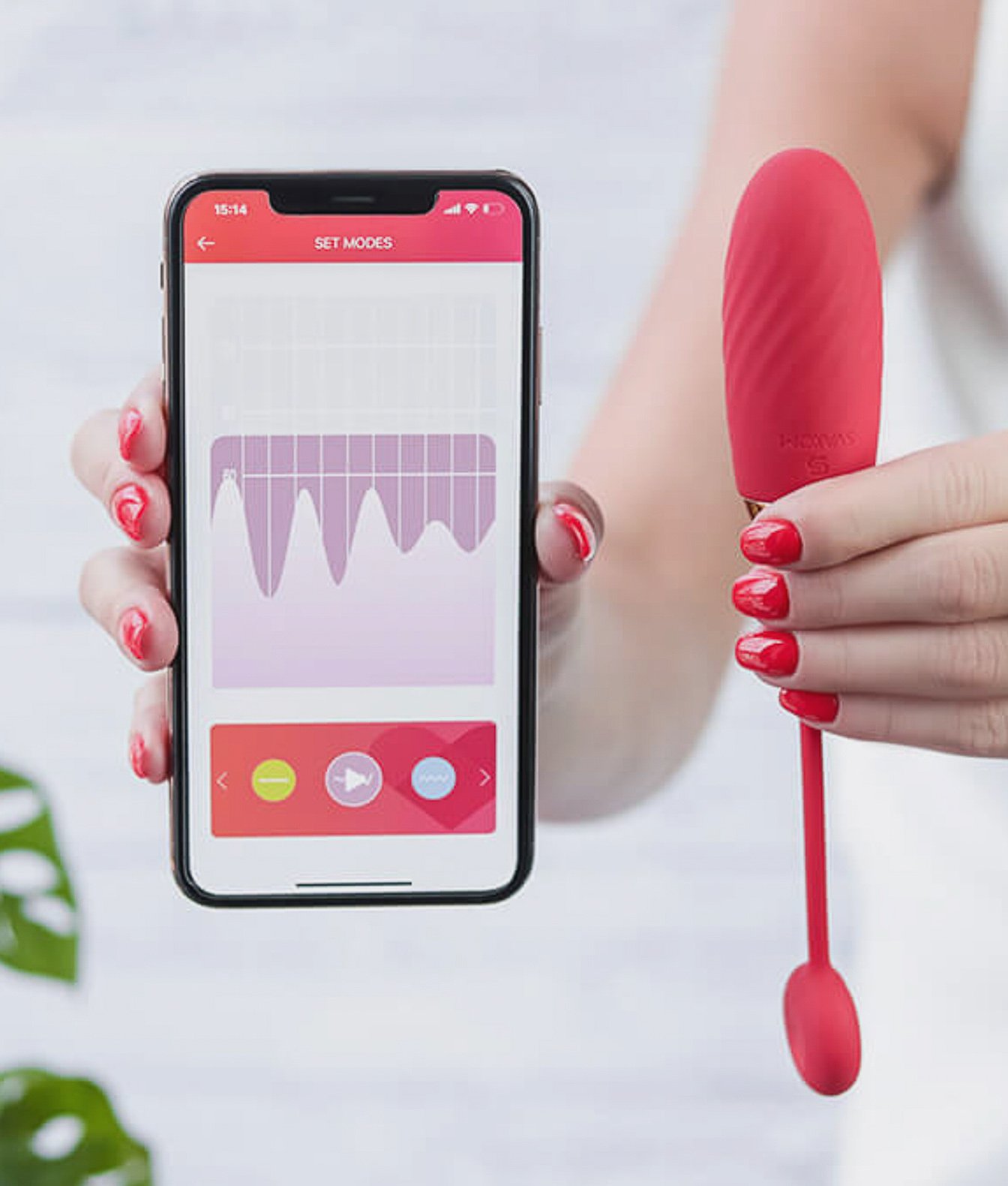 Svakom Ella wibrujące jajko z aplikacją na telefon 