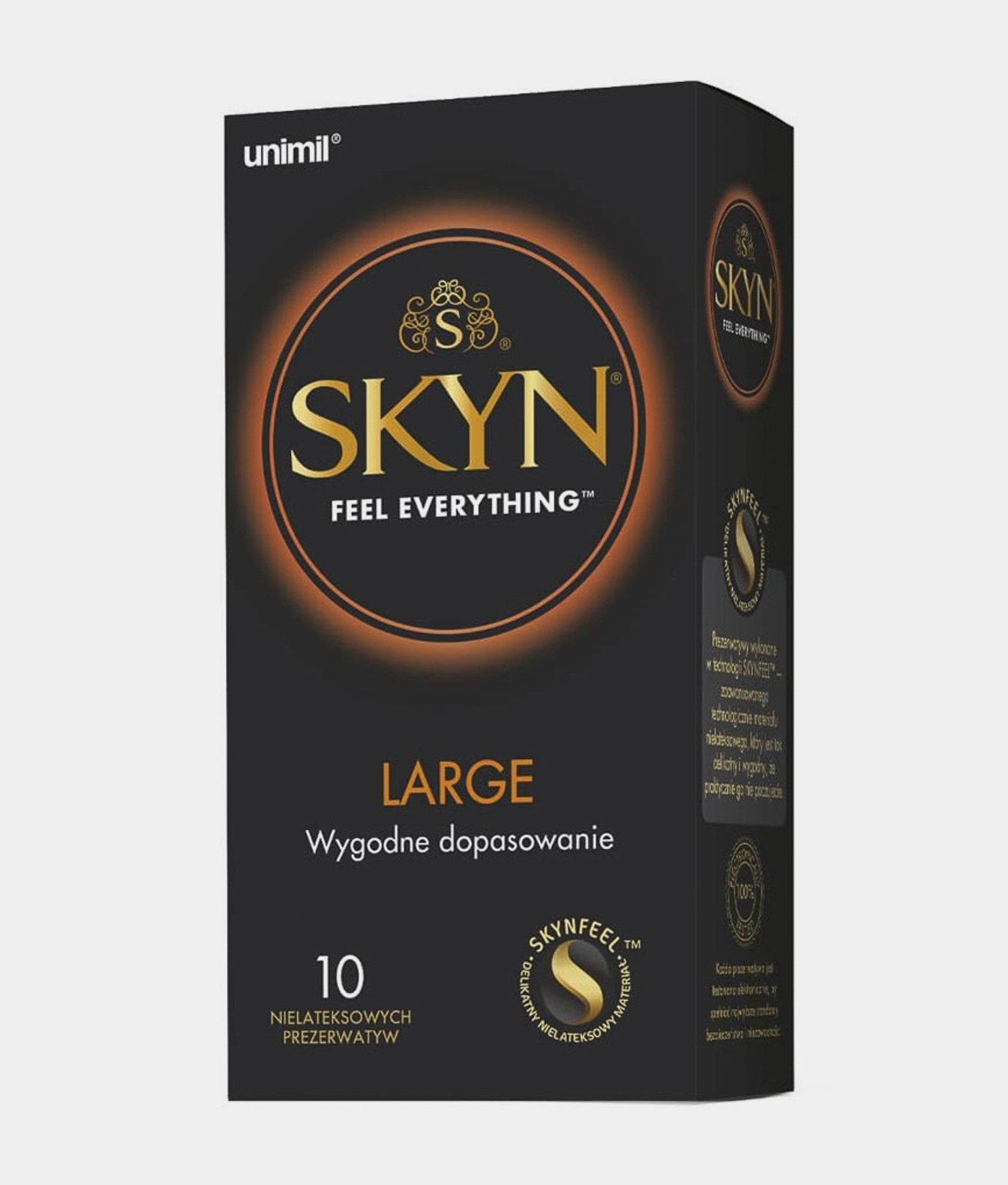 Unimil SKYN Large prezerwatywy powiększone