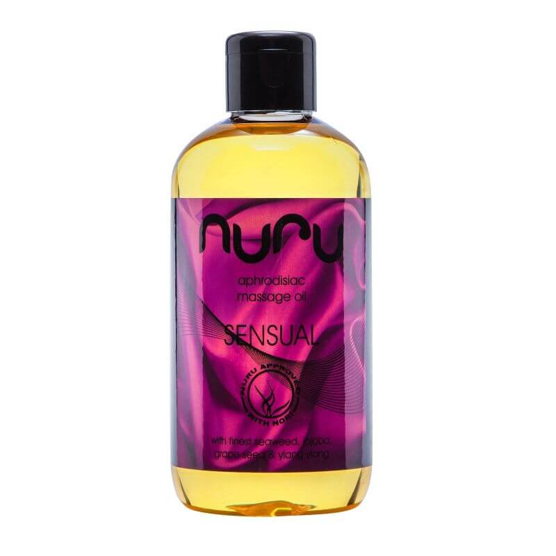 Nuru Massage Oil Sensual olejek do masażu z afrodyzjakiem