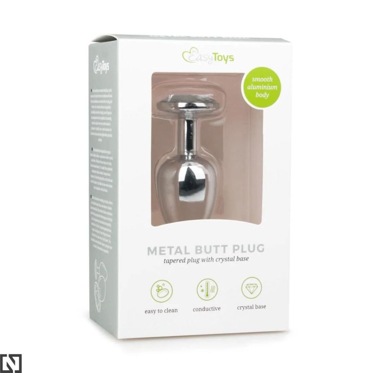 EasyToys metalowy korek analny