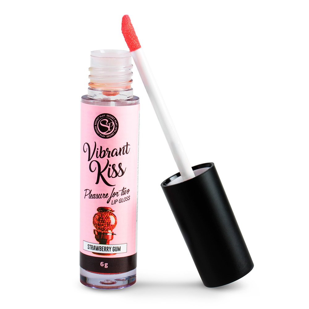 Secret Play StrawberryGum Lip Gloss Vibrant Kiss błyszczyk stymulujący